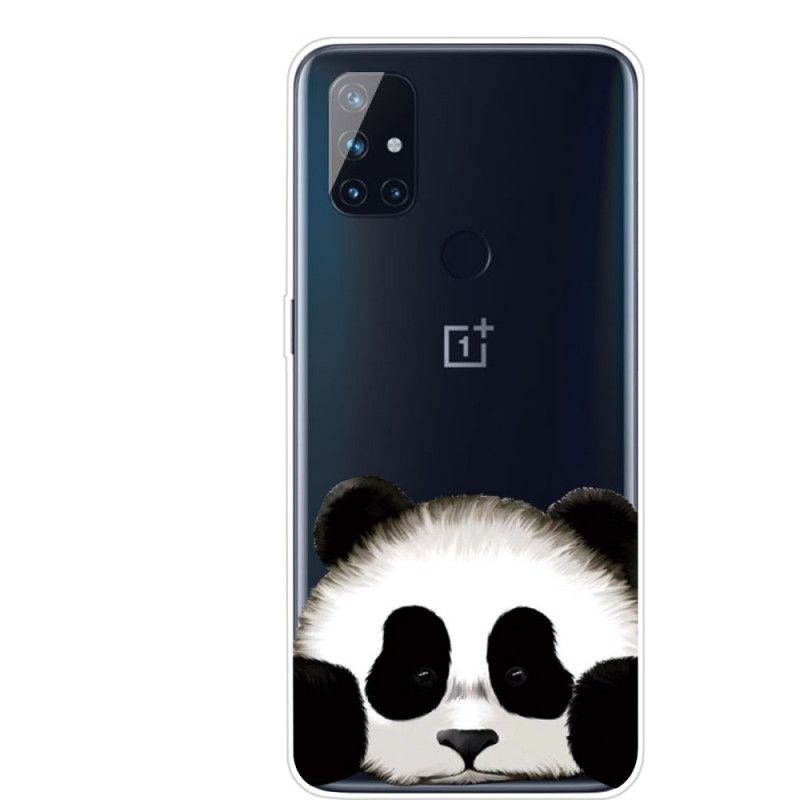 Cover for OnePlus Nord N10 Gennemsigtig Panda