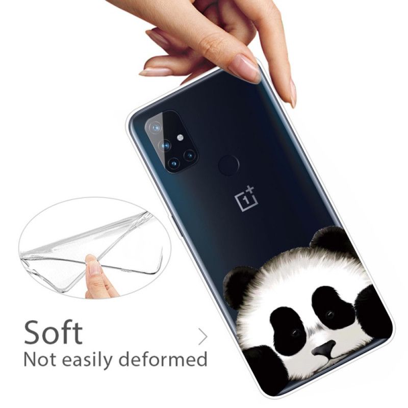 Cover for OnePlus Nord N10 Gennemsigtig Panda