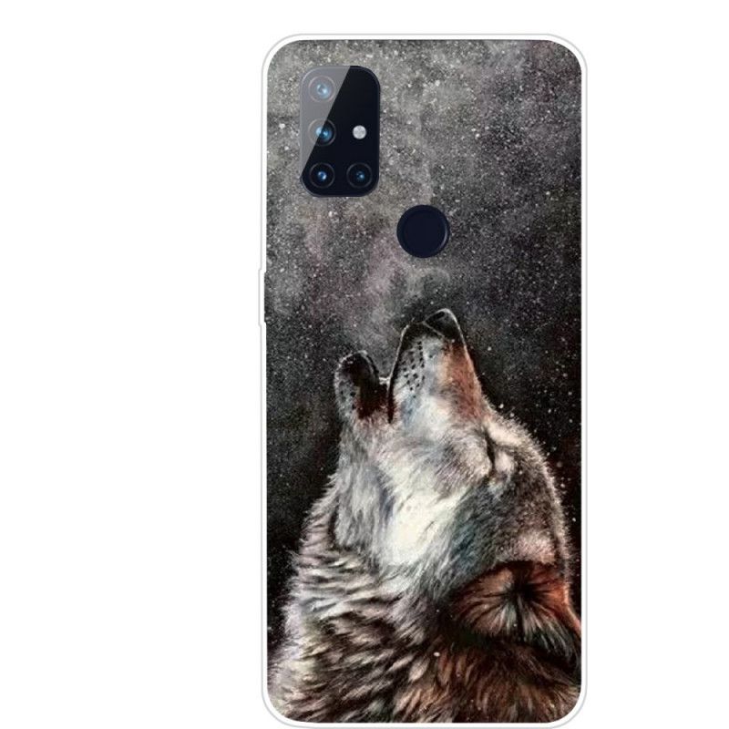 Cover for OnePlus Nord N10 Sort Sublim Ulv