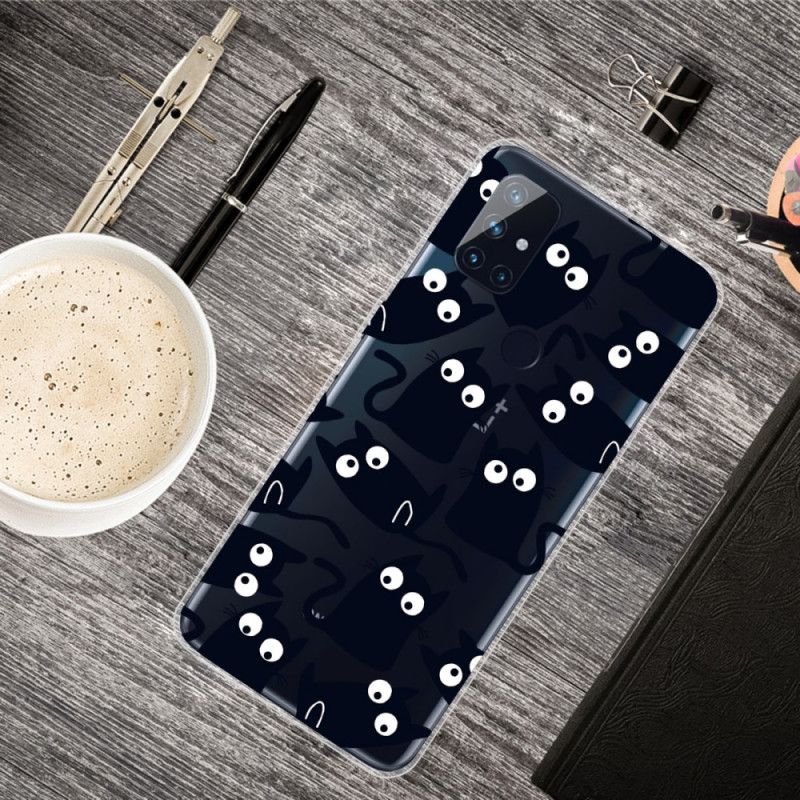 Cover for OnePlus Nord N10 Sorte Mus