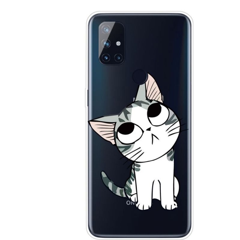 Cover OnePlus Nord N10 Charmerende Kat Original