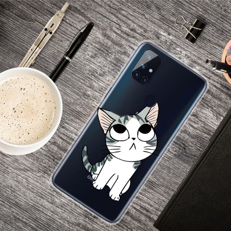 Cover OnePlus Nord N10 Charmerende Kat Original