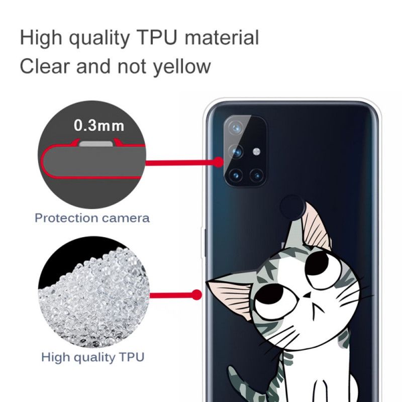 Cover OnePlus Nord N10 Charmerende Kat Original