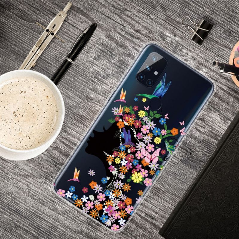 Cover OnePlus Nord N10 Mobilcover Smukt Blomsterhoved