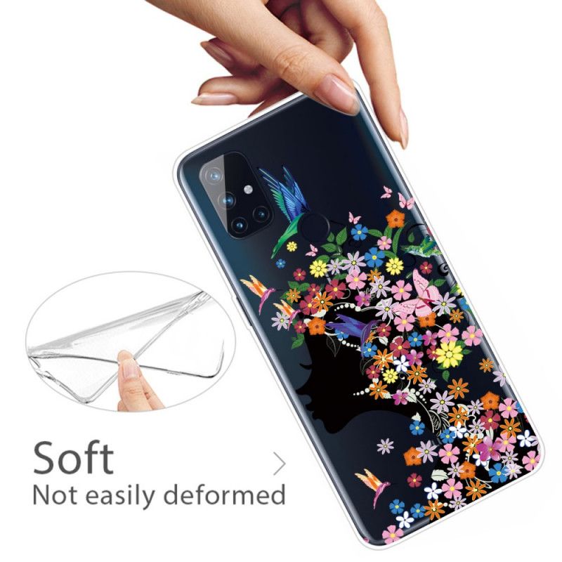 Cover OnePlus Nord N10 Mobilcover Smukt Blomsterhoved