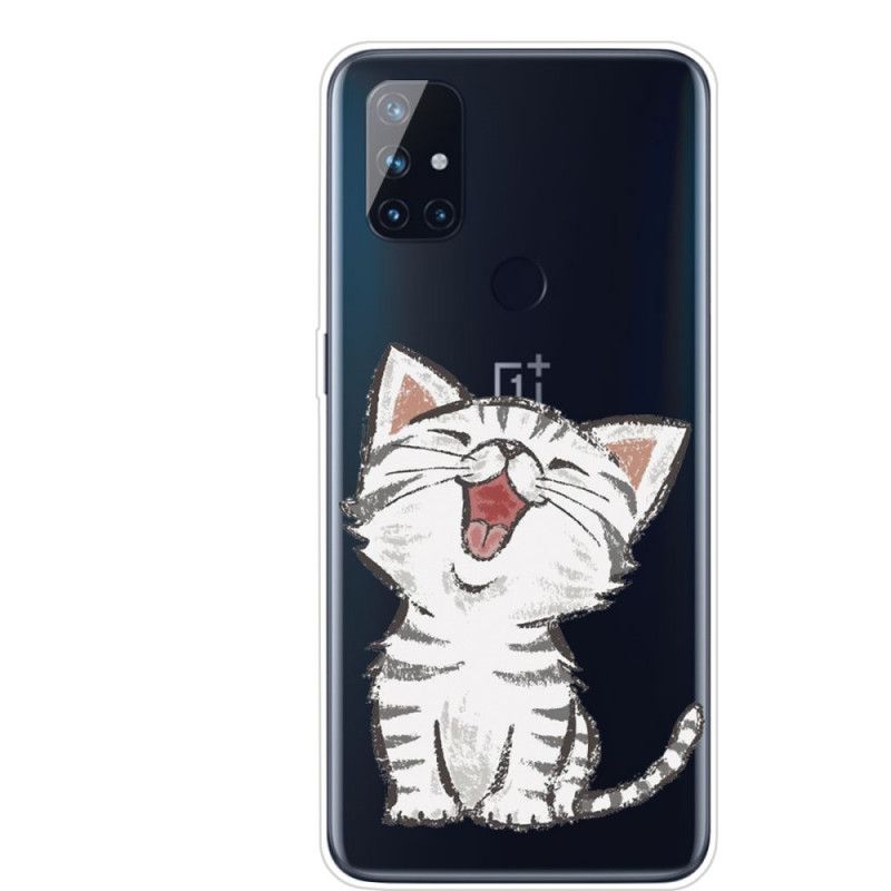 Cover OnePlus Nord N10 Mobilcover Sød Kat