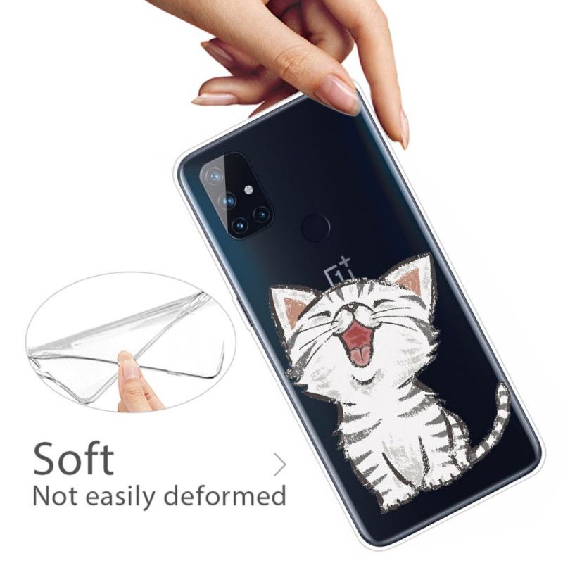 Cover OnePlus Nord N10 Mobilcover Sød Kat