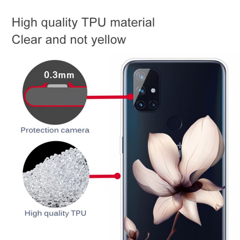 Cover OnePlus Nord N10 Premium Blomster