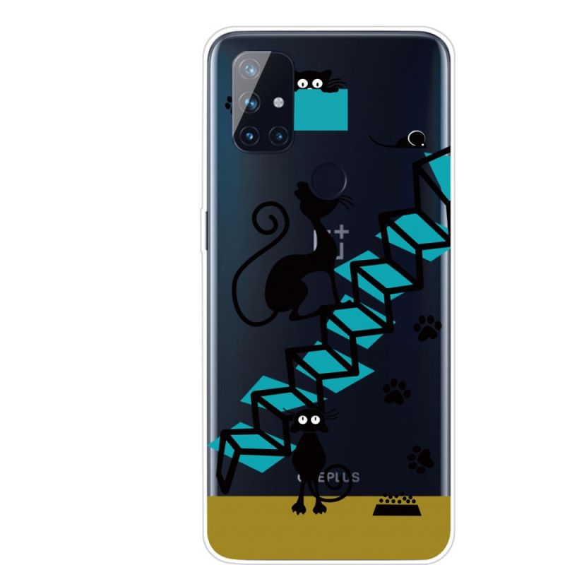 Cover OnePlus Nord N10 Sjove Katte