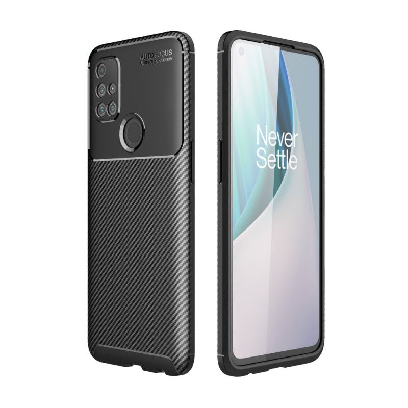 Cover OnePlus Nord N10 Sort Fleksibel Kulfiber