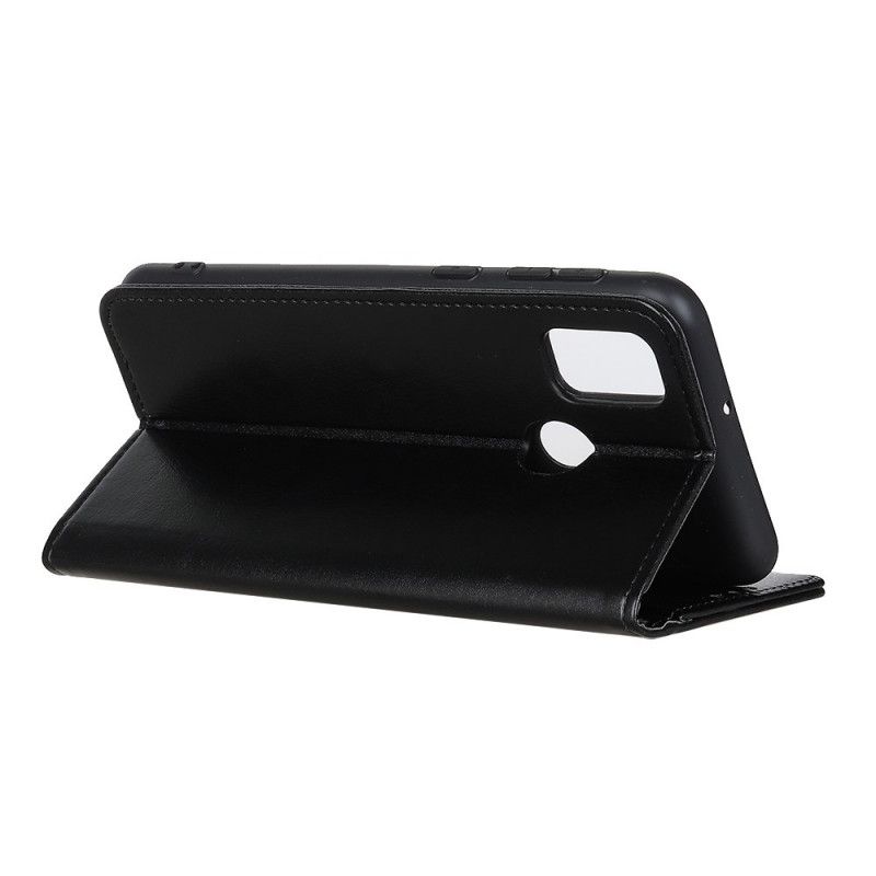 Flip Cover Læder for OnePlus Nord N10 Sort Frossen Finesse