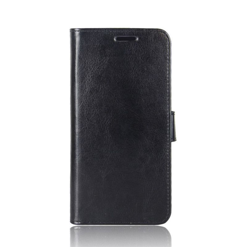 Flip Cover Læder OnePlus Nord N10 Sort Ultra Kunstlæder Original