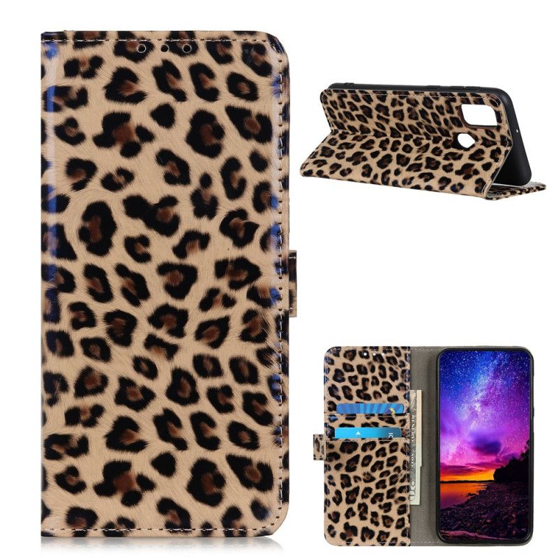 Flip Cover OnePlus Nord N10 Leopard