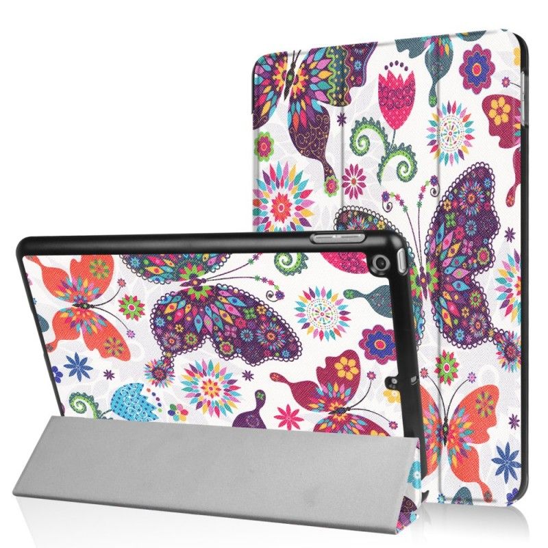 Flip Cover iPad (9.7") Sommerfugle Og Blomster