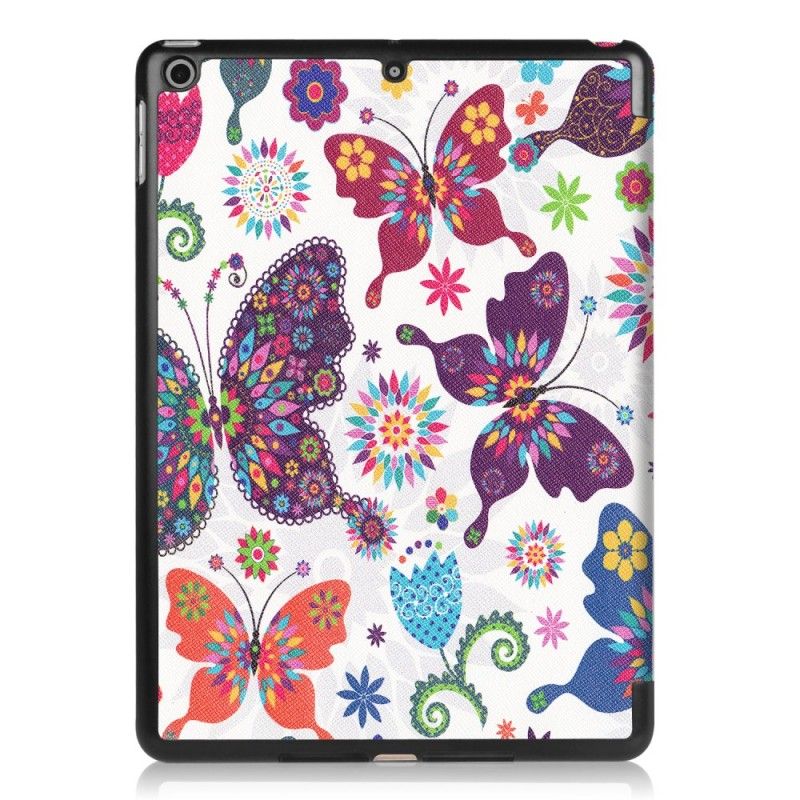 Flip Cover iPad (9.7") Sommerfugle Og Blomster