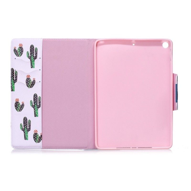 Flip Cover Læder for iPad (9.7") Kaktus