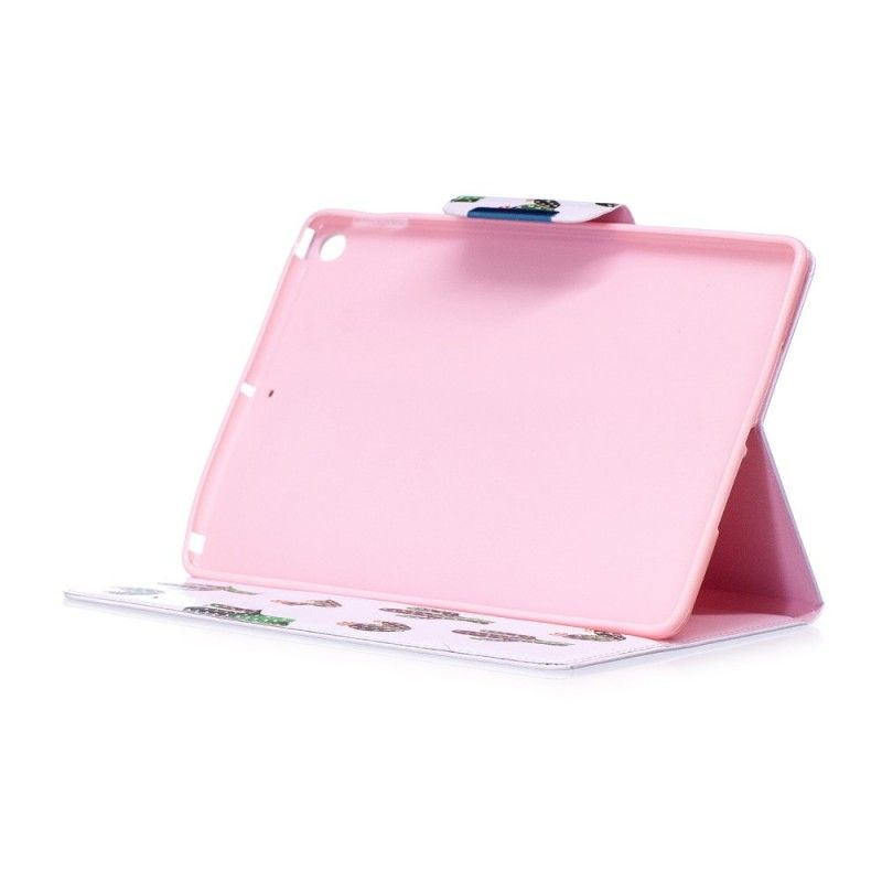 Flip Cover Læder for iPad (9.7") Kaktus