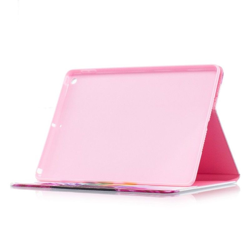 Flip Cover Læder iPad (9.7") Akvarelblomst Beskyttelse