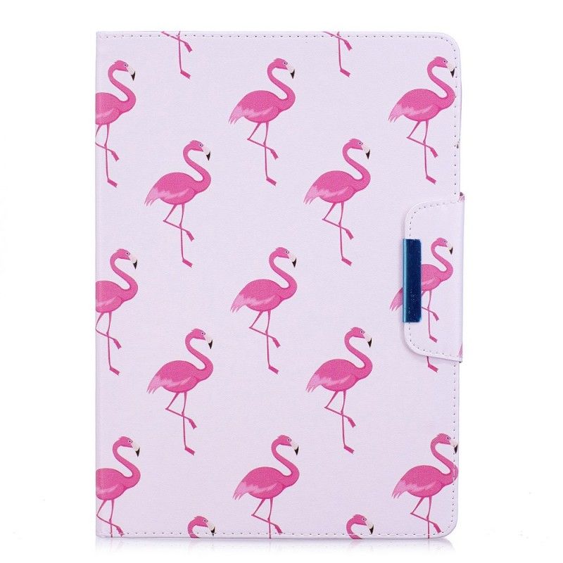 Flip Cover Læder iPad (9.7") Flamingoer