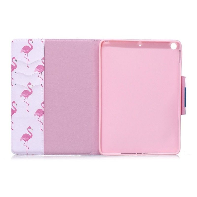 Flip Cover Læder iPad (9.7") Flamingoer