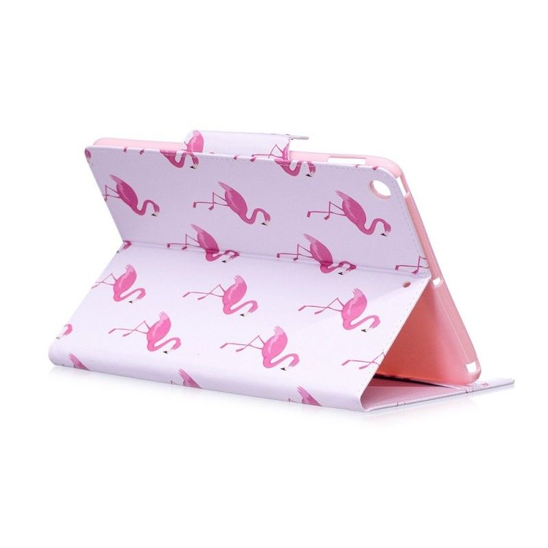 Flip Cover Læder iPad (9.7") Flamingoer