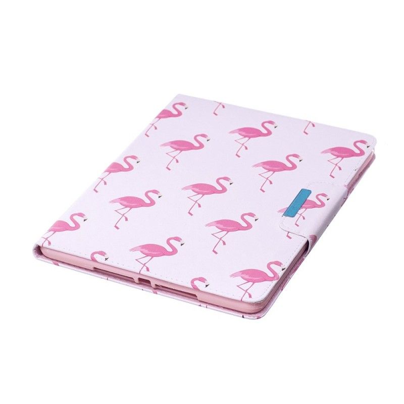 Flip Cover Læder iPad (9.7") Flamingoer