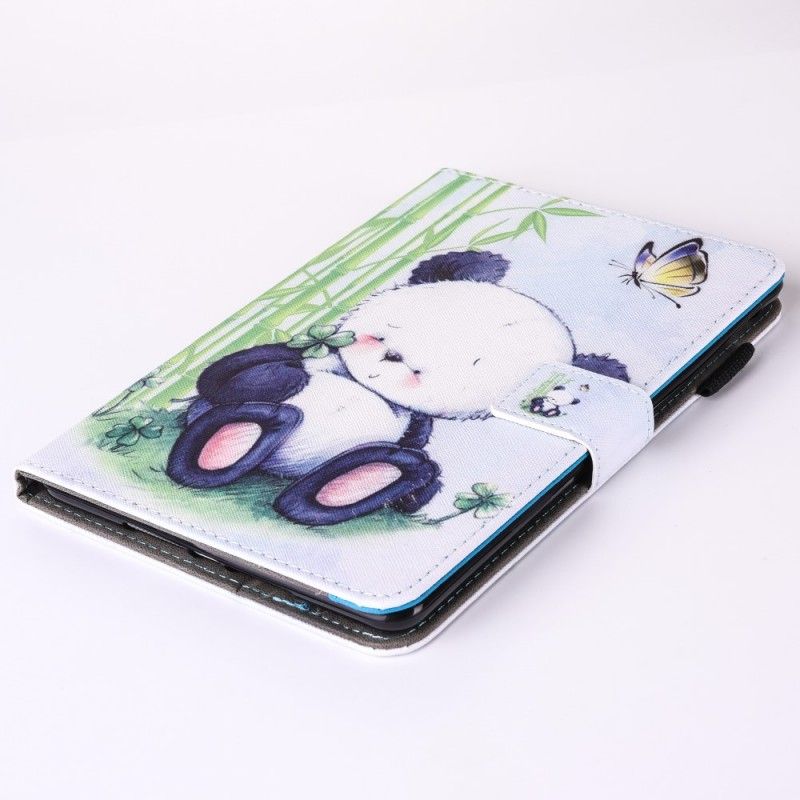 Flip Cover Læder iPad (9.7") Romantisk Panda Original