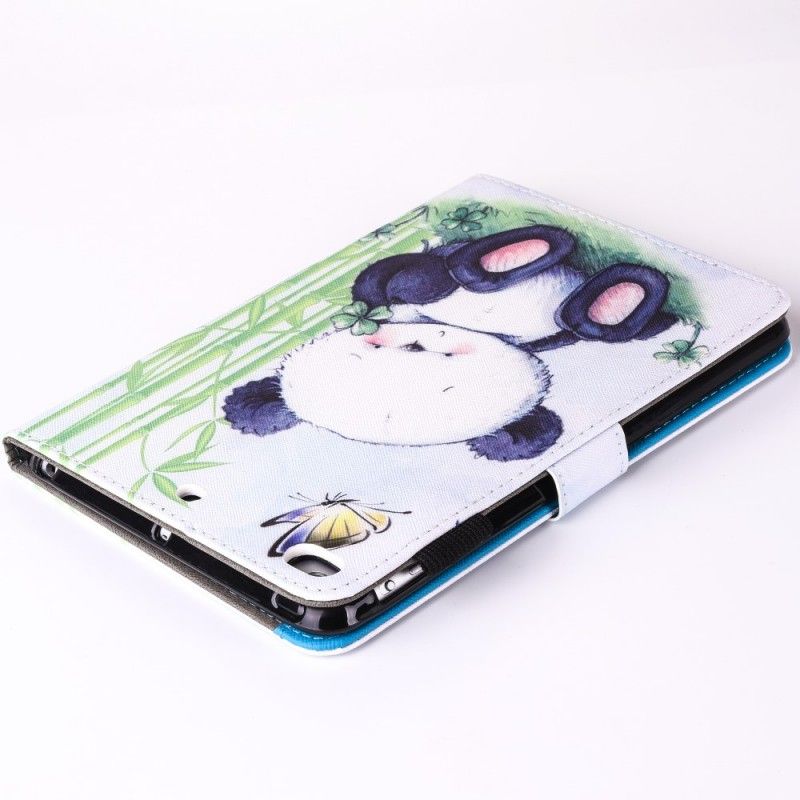 Flip Cover Læder iPad (9.7") Romantisk Panda Original