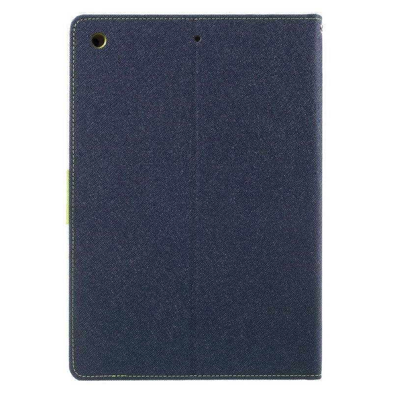 Flip Cover Læder iPad (9.7") Sort Tofarvet Kviksølv Original