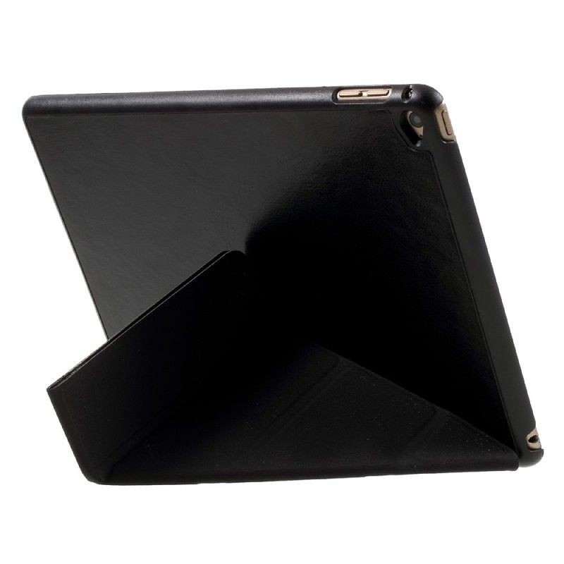 Smart Taske iPad (9.7") Sort Origami Imiteret Læder