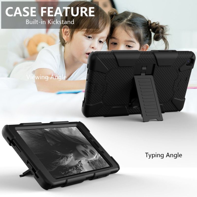 Cover Samsung Galaxy Tab A 8" (2019) Sort Robust Og Tofarvet Beskyttelse