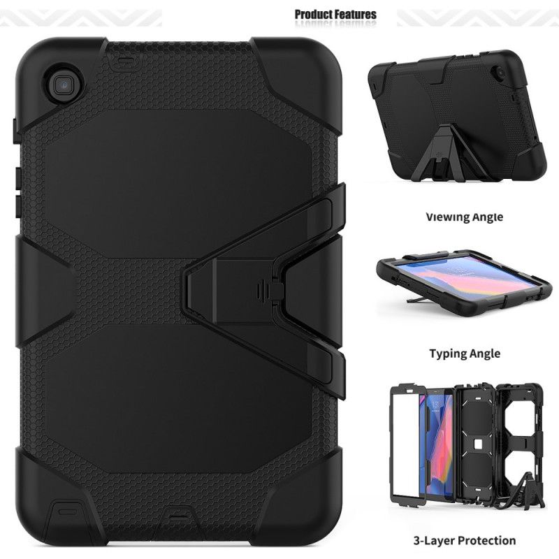 Cover Samsung Galaxy Tab A 8" (2019) Sort Robust Silikone