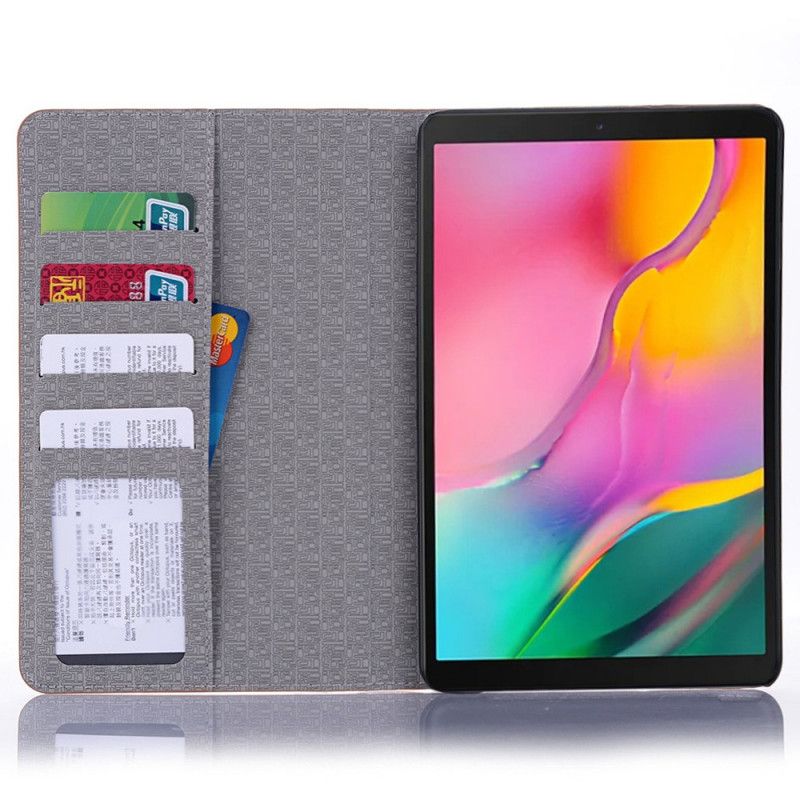 Etui Samsung Galaxy Tab A 8" (2019) Sort Krokodillehud