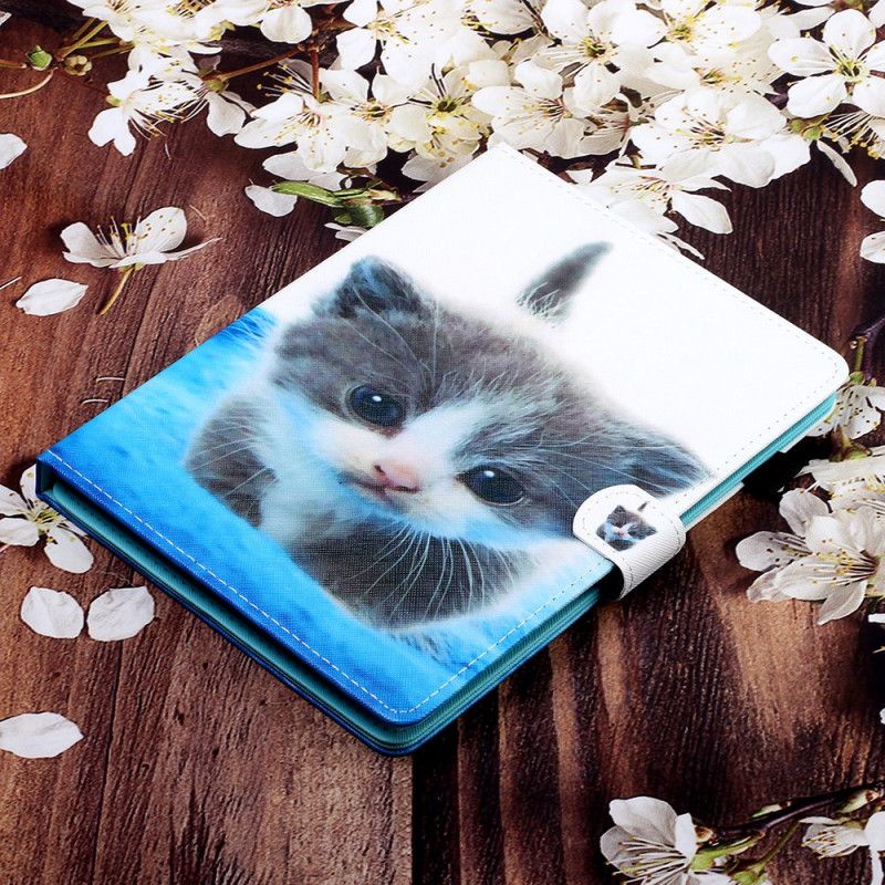 Flip Cover Læder for Samsung Galaxy Tab A 8" (2019) Følelsesladet Kat