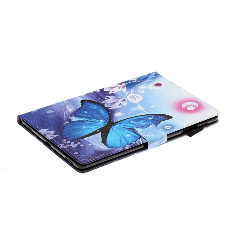 Flip Cover Læder for Samsung Galaxy Tab A 8" (2019) Månesommerfugl