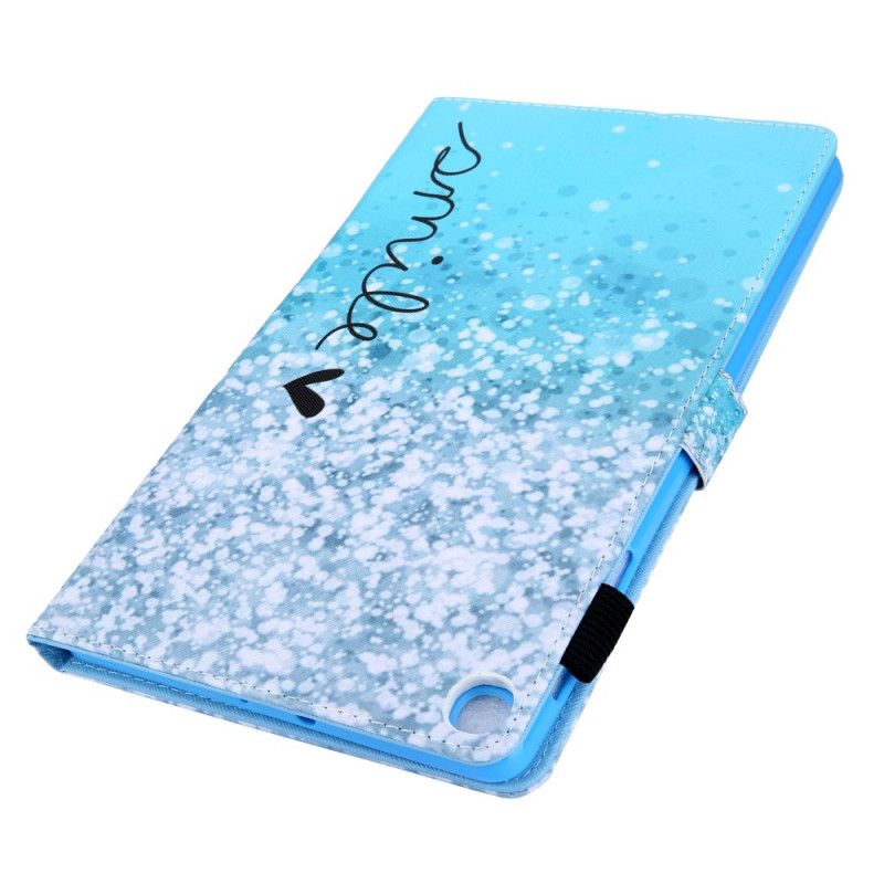 Flip Cover Læder for Samsung Galaxy Tab A 8" (2019) Mousserende Prikker