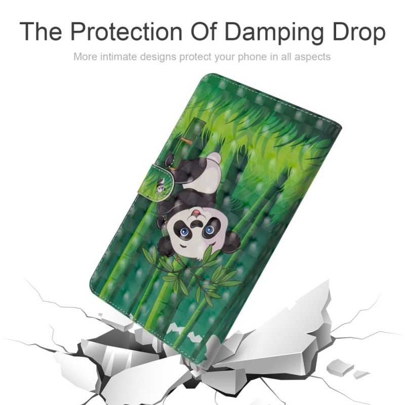 Flip Cover Læder for Samsung Galaxy Tab A 8" (2019) Panda