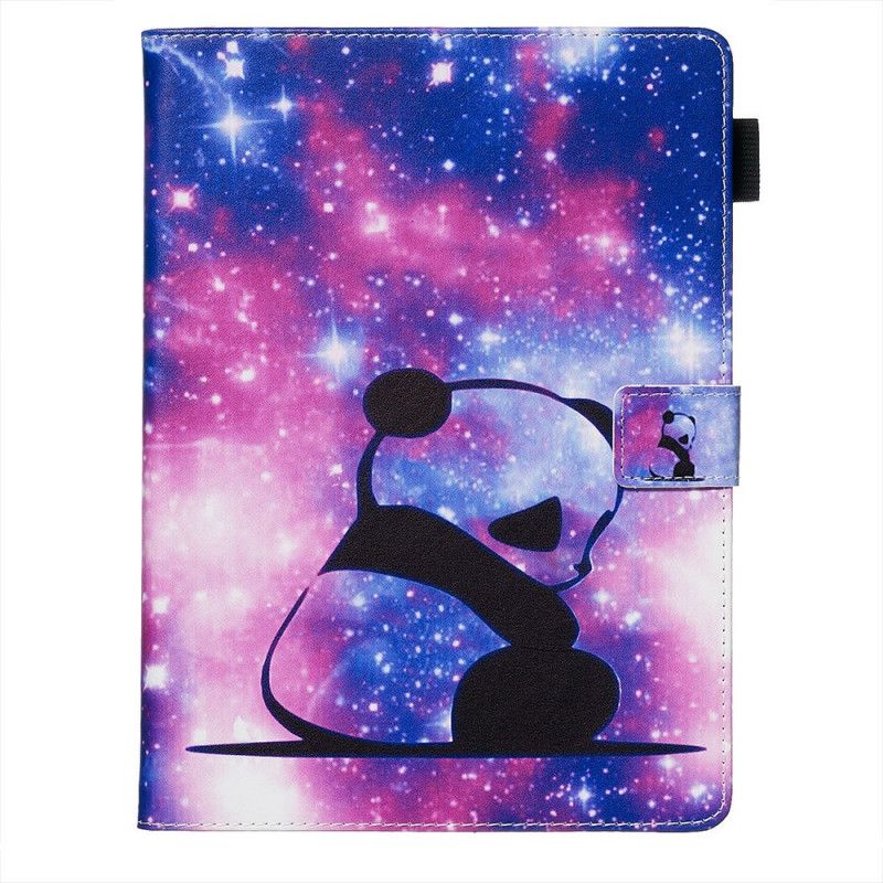 Flip Cover Læder for Samsung Galaxy Tab A 8" (2019) Panda I Rummet