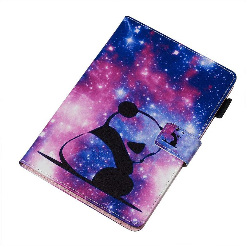 Flip Cover Læder for Samsung Galaxy Tab A 8" (2019) Panda I Rummet