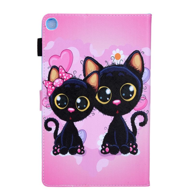 Flip Cover Læder for Samsung Galaxy Tab A 8" (2019) Par Katte