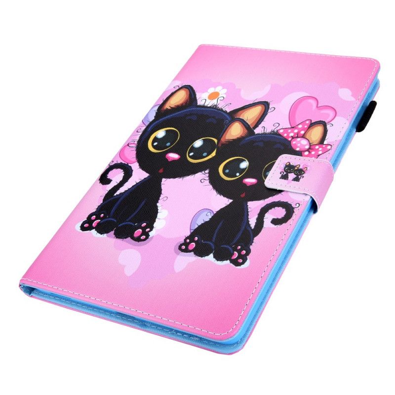 Flip Cover Læder for Samsung Galaxy Tab A 8" (2019) Par Katte