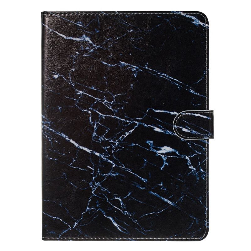 Flip Cover Læder for Samsung Galaxy Tab A 8" (2019) Sort Marmor