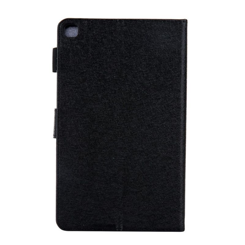 Flip Cover Læder for Samsung Galaxy Tab A 8" (2019) Sort Tæppestruktur