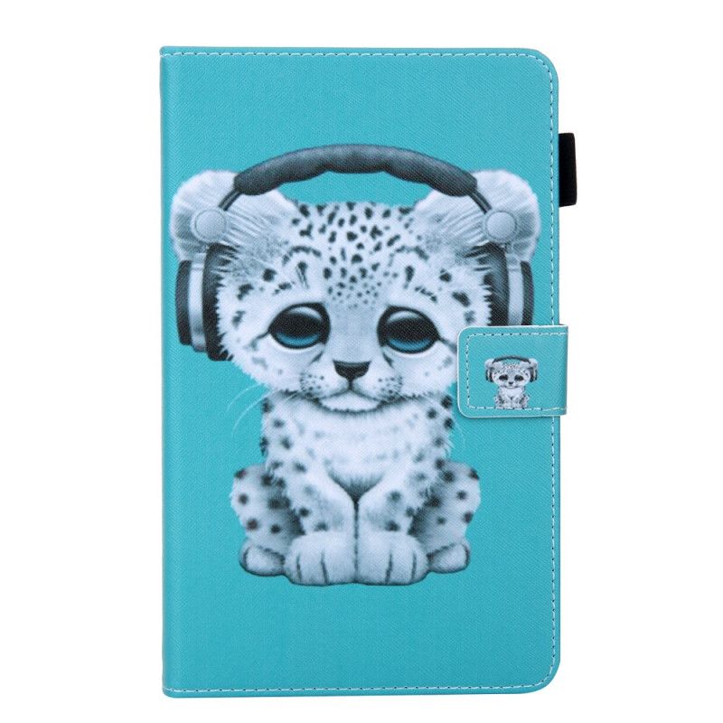 Flip Cover Læder Samsung Galaxy Tab A 8" (2019) Baby Leopard