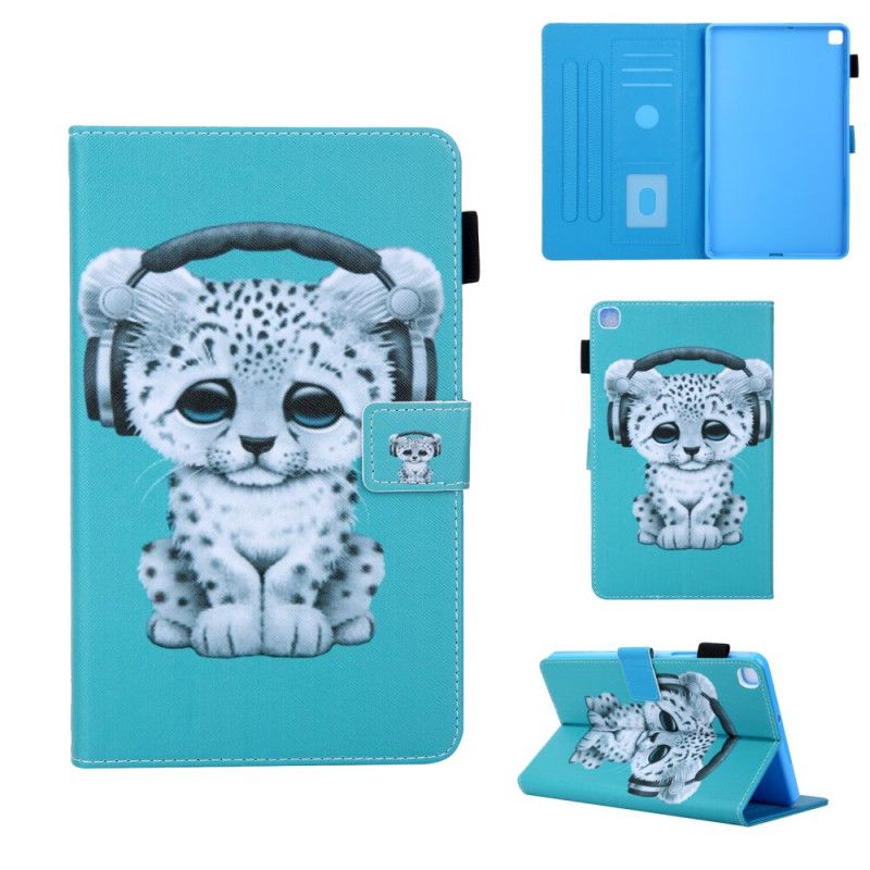 Flip Cover Læder Samsung Galaxy Tab A 8" (2019) Baby Leopard