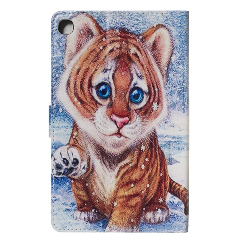 Flip Cover Læder Samsung Galaxy Tab A 8" (2019) Baby Tiger Original