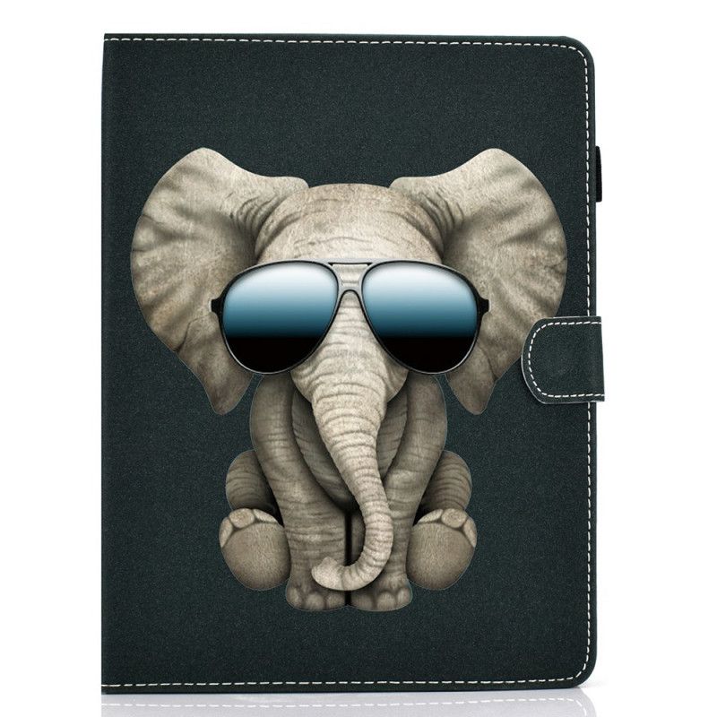 Flip Cover Læder Samsung Galaxy Tab A 8" (2019) Cool Elefant Beskyttelse