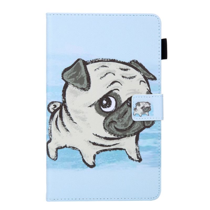 Flip Cover Læder Samsung Galaxy Tab A 8" (2019) Genert Hund