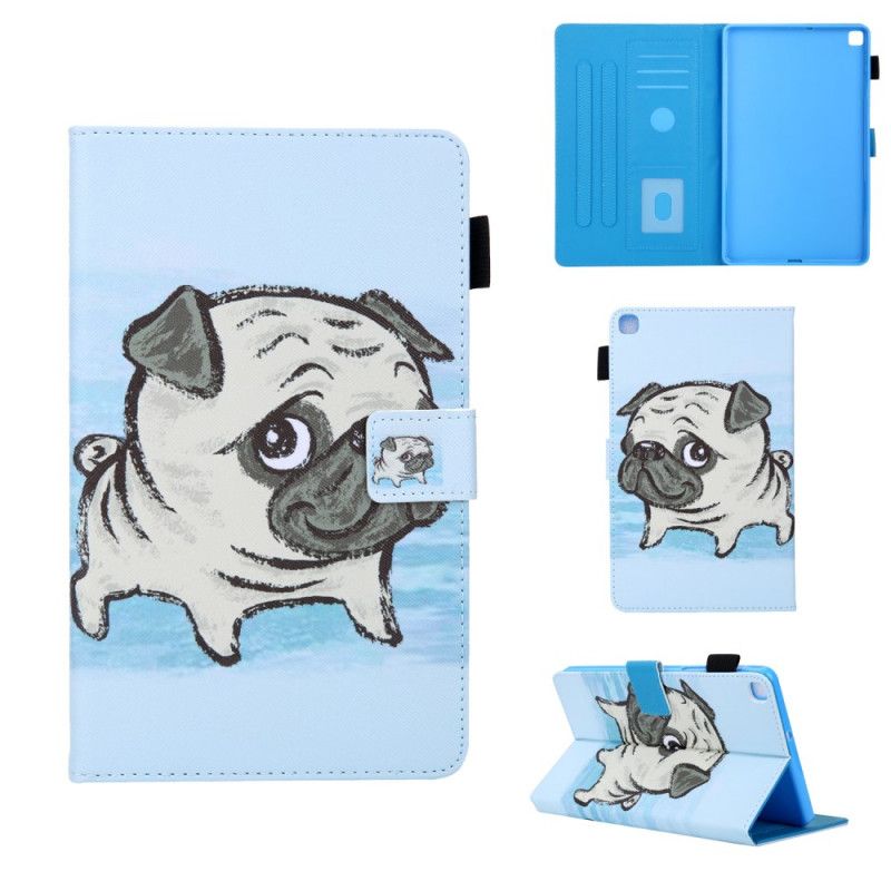 Flip Cover Læder Samsung Galaxy Tab A 8" (2019) Genert Hund