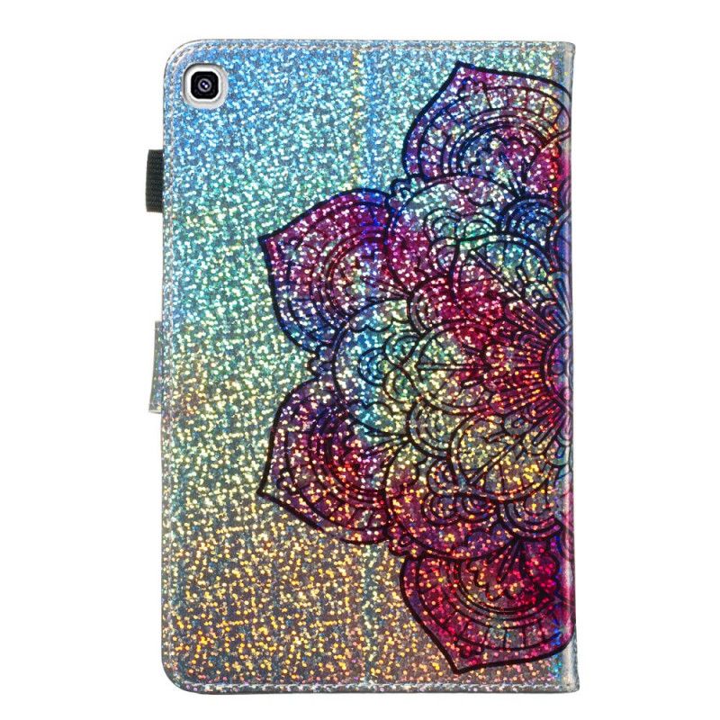 Flip Cover Læder Samsung Galaxy Tab A 8" (2019) Glittermandala Beskyttelse